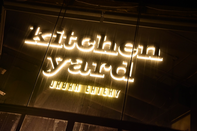Kitchen Yard on Saturday Night